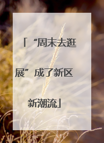 “周末去逛展”成了新区新潮流