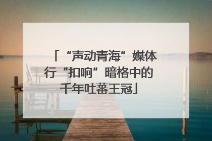 “声动青海”媒体行“扣响”暗格中的千年吐蕃王冠