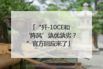 “歼-10CE和‘阵风’孰优孰劣？”官方回应来了