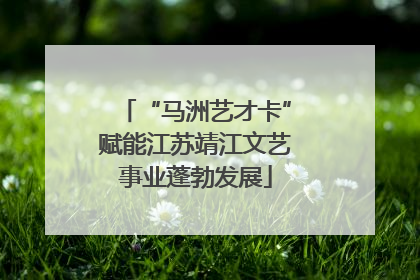 “马洲艺才卡”赋能江苏靖江文艺事业蓬勃发展