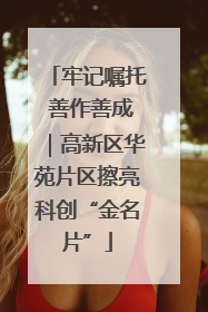 牢记嘱托 善作善成｜高新区华苑片区擦亮科创“金名片”