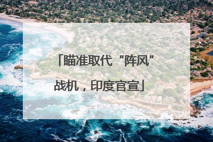 瞄准取代“阵风”战机，印度官宣