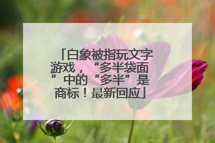 白象被指玩文字游戏，“多半袋面”中的“多半”是商标！最新回应