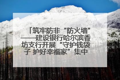 筑牢防非“防火墙”——建设银行哈尔滨香坊支行开展“守护钱袋子 护好幸福家”集中宣传日活动