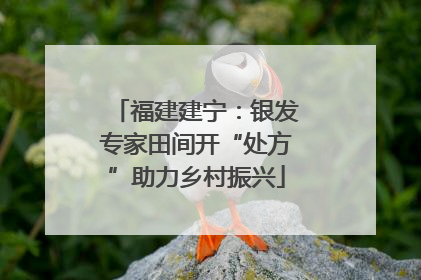 福建建宁：银发专家田间开“处方”助力乡村振兴