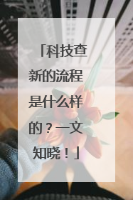 科技查新的流程是什么样的？一文知晓！