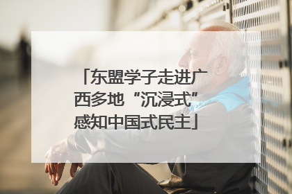 东盟学子走进广西多地“沉浸式”感知中国式民主
