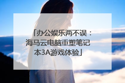 办公娱乐两不误：海马云电脑重塑笔记本3A游戏体验