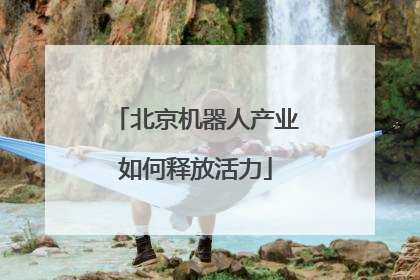 北京机器人产业如何释放活力