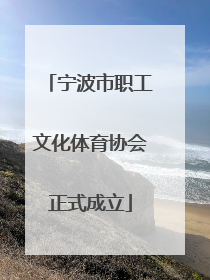 宁波市职工文化体育协会正式成立