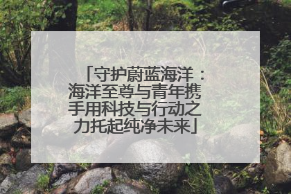 守护蔚蓝海洋：海洋至尊与青年携手用科技与行动之力托起纯净未来