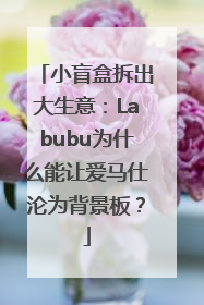 小盲盒拆出大生意：Labubu为什么能让爱马仕沦为背景板？