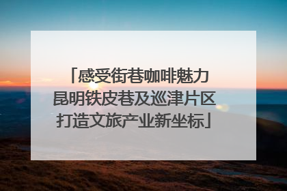 感受街巷咖啡魅力 昆明铁皮巷及巡津片区打造文旅产业新坐标