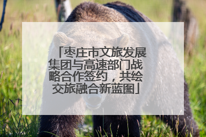 枣庄市文旅发展集团与高速部门战略合作签约，共绘交旅融合新蓝图