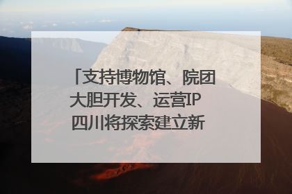 支持博物馆、院团大胆开发、运营IP 四川将探索建立新的收入分配激励机制｜新闻发布最前线