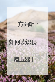 方向明：如何读识良渚玉器