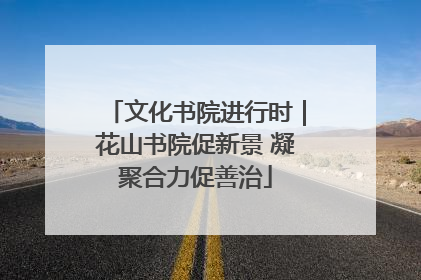 文化书院进行时｜花山书院促新景 凝聚合力促善治