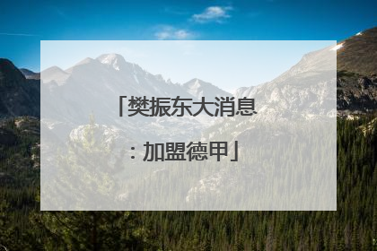 樊振东大消息：加盟德甲