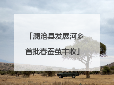 澜沧县发展河乡首批春蚕茧丰收