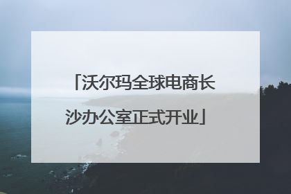 沃尔玛全球电商长沙办公室正式开业