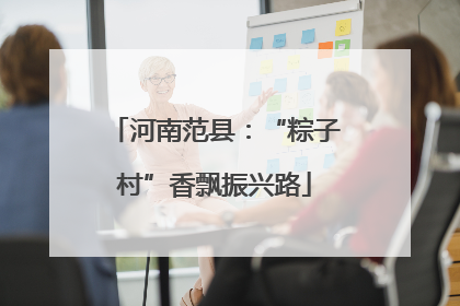 河南范县：“粽子村”香飘振兴路