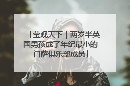 莹观天下｜两岁半英国男孩成了年纪最小的门萨俱乐部成员