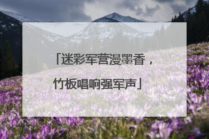 迷彩军营漫墨香，竹板唱响强军声
