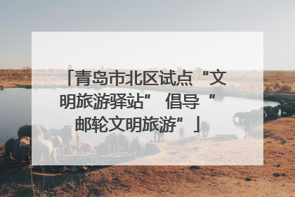 青岛市北区试点“文明旅游驿站” 倡导“邮轮文明旅游”