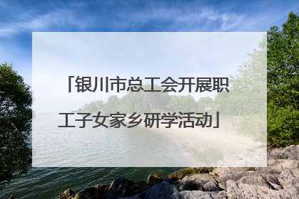 银川市总工会开展职工子女家乡研学活动