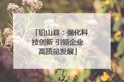 铅山县：强化科技创新 引领企业高质量发展