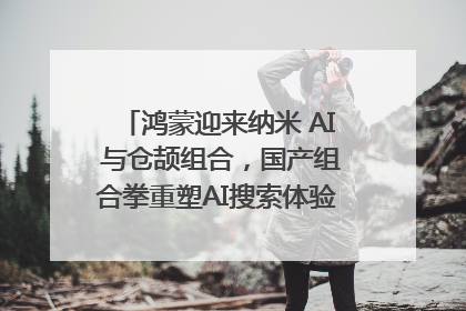 鸿蒙迎来纳米 AI 与仓颉组合，国产组合拳重塑AI搜索体验｜新经济观察