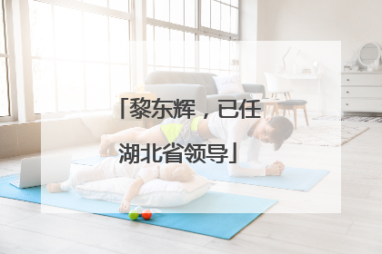 黎东辉，已任湖北省领导