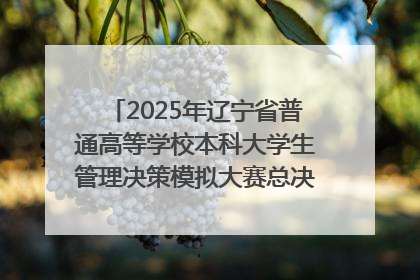 2025年辽宁省普通高等学校本科大学生管理决策模拟大赛总决赛在大连举办