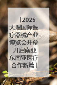2025大理国际医疗器械产业博览会开幕 开启南亚东南亚医疗合作新篇