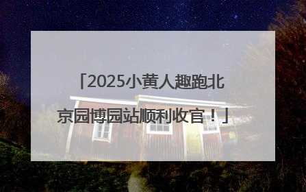 2025小黄人趣跑北京园博园站顺利收官！